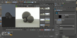 Toggle HDR images quickly for C4D preview
